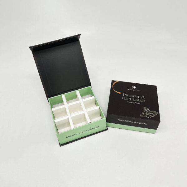 Custom Book Shape Magnetic Closure Luxury Chocolate Packaging Box Rigid Paper Boxes - 画像 5