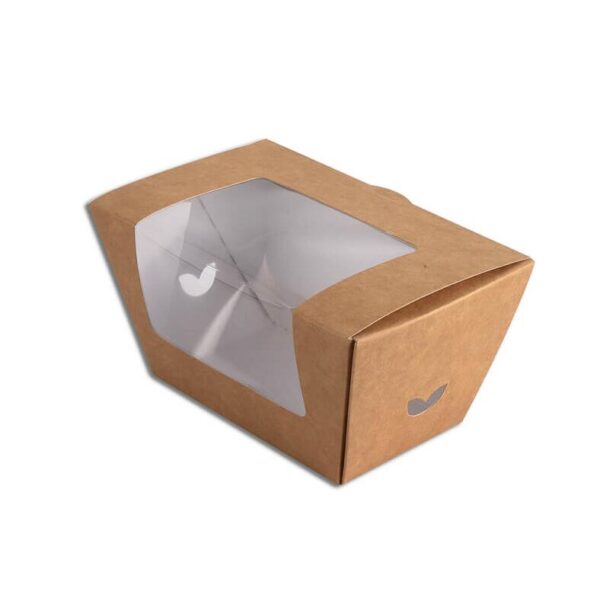 Luxury Unique clear PVC Front Window Cardboard Paper Corrugated Packing Box with Custom logo - 画像 6