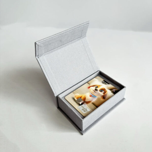 Custom Printed Full Color Luxury Bank Visa Credit Gift Card Box Two Metal Gift Cards Packaging Box - Image 6