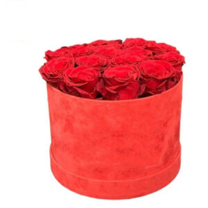 Luxury Cylinder Box Custom Elegant Rose Flower Packaging Gift Round Flower Box