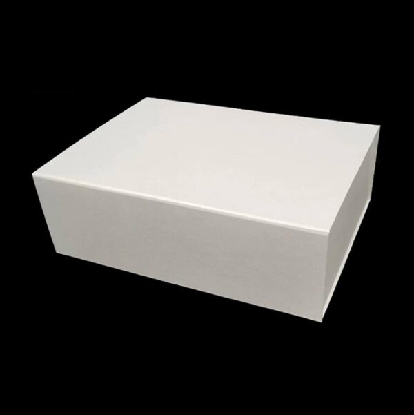 Custom  Luxury Folding Black Magnet Clothing Paper Gift Box Packaging with Ribbon Magnetic Gift Box - 画像 3