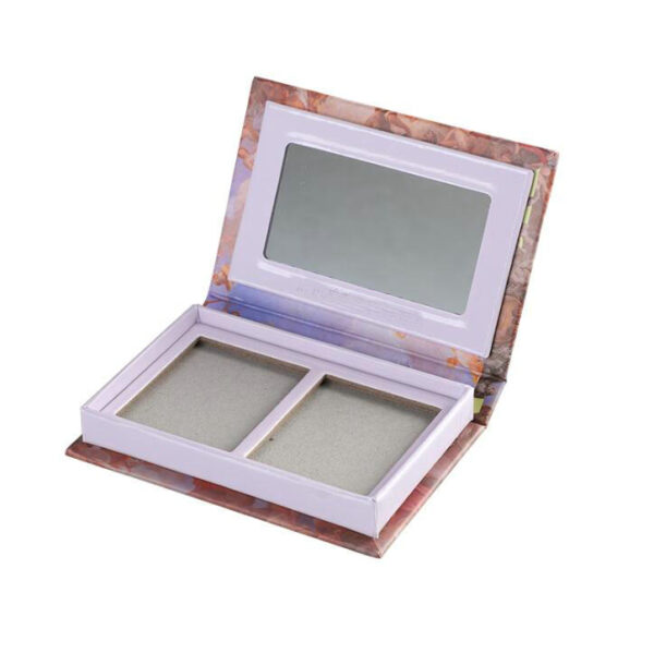 Carton Foldable Sliding Sleeve Cover Book Cosmetic Paper Makeup Empty Eyeshadow Palettes - Image 2