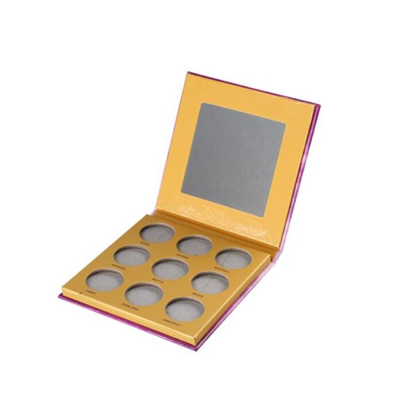 Carton Foldable Sliding Sleeve Cover Book Cosmetic Paper Makeup Empty Eyeshadow Palettes - Image 3