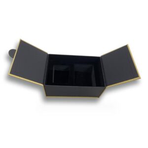 Customized High Quality Double Door Opening Gift Paper Tube Cardboard Box for Bottles