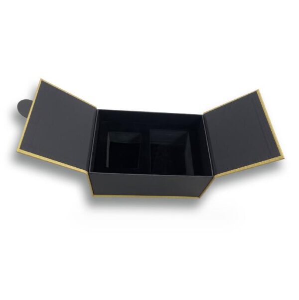 Customized High Quality Double Door Opening Gift Paper Tube Cardboard Box for Bottles