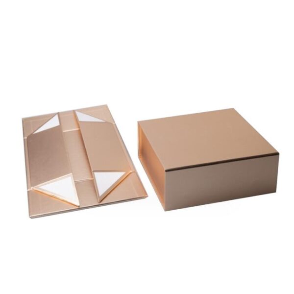 Luxury Custom  Wholesale Big Folding Box Folding Packaging Gift Box Foldable Shoe Box