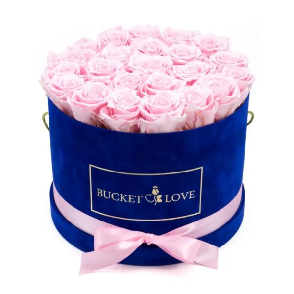 Luxurious Style Cardboard Paper Floral Roses Gift Boxes Round Paper Flower Box for Flowers - 画像 3