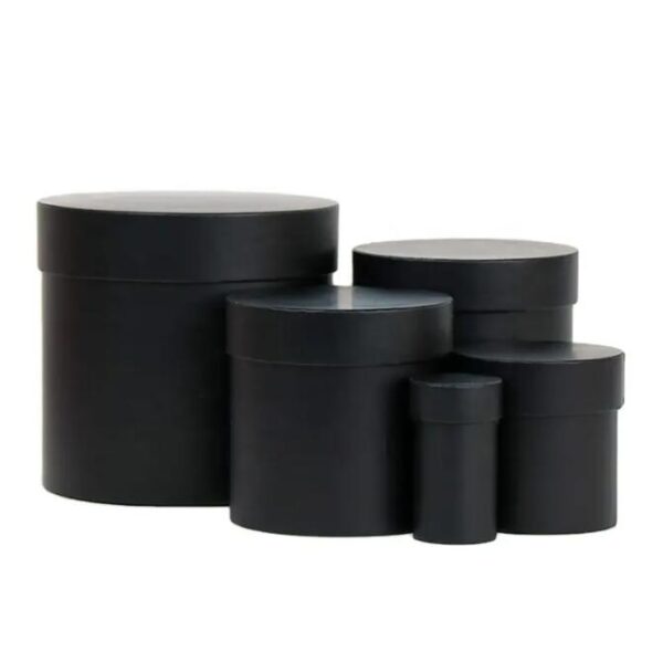 Luxurious Style Cardboard Paper Floral Roses Gift Boxes Round Paper Flower Box for Flowers - 画像 5