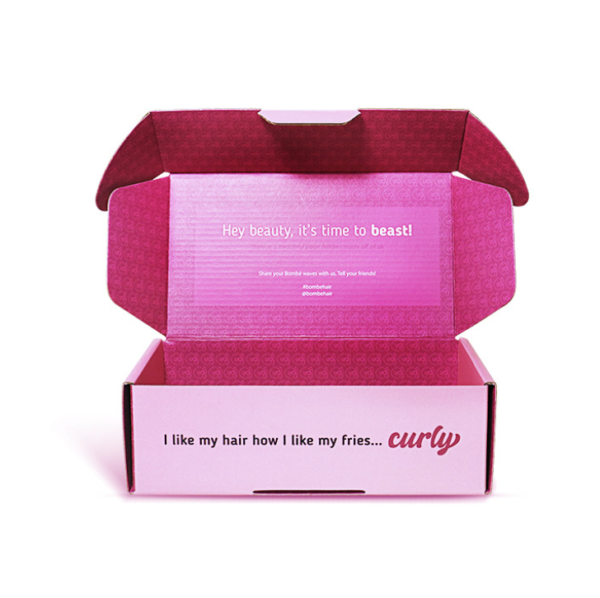 Eco-Friendly Custom  High Quality Shoes Gift Box Packaging Cosmetic Corrugated Mailer Box Shipping Box - 画像 3