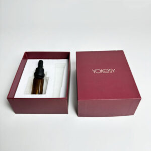 Custom Logo Magnetic Closure Essentian Oil Cosmetic Bottle Gift Box Packaging Box for Perfume Bottles