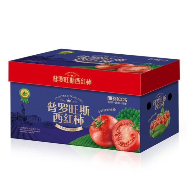 2025 Wholesale Custom Vegetable Fruit mango Banana Packing Corrugated Carton Box - Image 3
