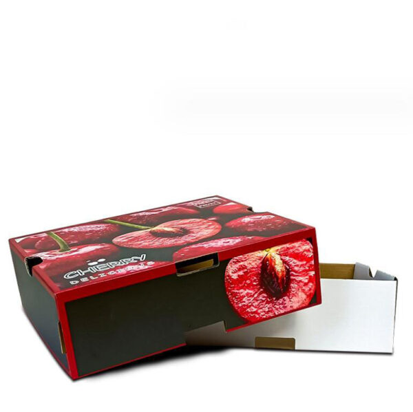 2025 Wholesale Custom Vegetable Fruit mango Banana Packing Corrugated Carton Box - Image 4