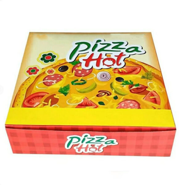 Wholesale High Quality Pizza Box10  12  14 16 Inch Custom Made Corrugated Full Color Pizza Box - Image 4