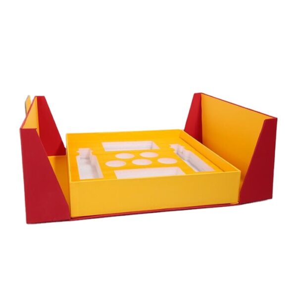 Custom Fashion Magnetic 2 Two Piece Side Open Double Door Gift Packaging Box With Logo for Boutique - Image 2