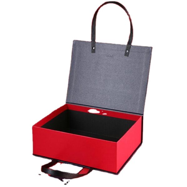 Custom Logo Premium Portable Gift Box Luxury Cardboard Paper Gift Wig Hair Extension Magnetic Packaging Box - 영상 2