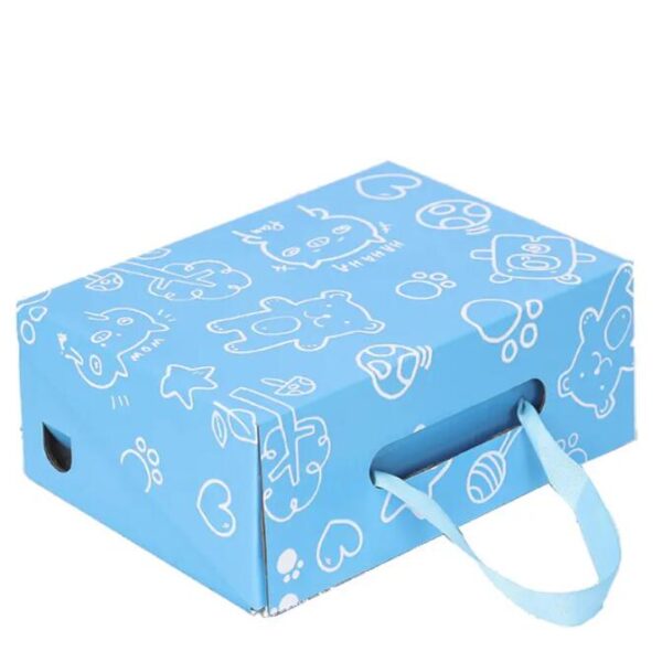 Custom Logo Premium Portable Gift Box Luxury Cardboard Paper Gift Wig Hair Extension Magnetic Packaging Box - 영상 3