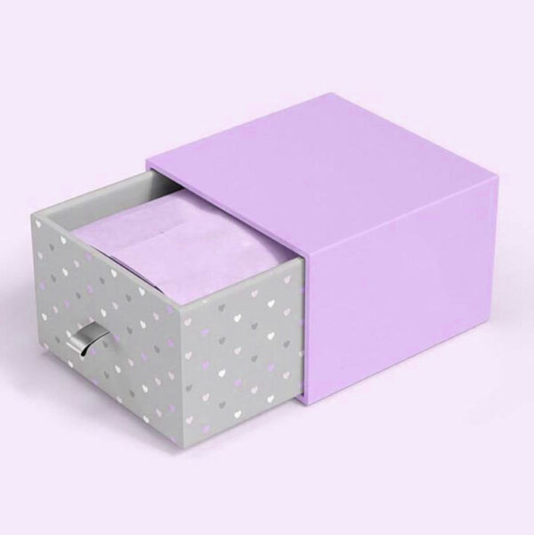 Custom Cardboard Drawer Sliding Necklace Earring Bracelet Ring Gift Paper Packaging Jewelry Box - 画像 6