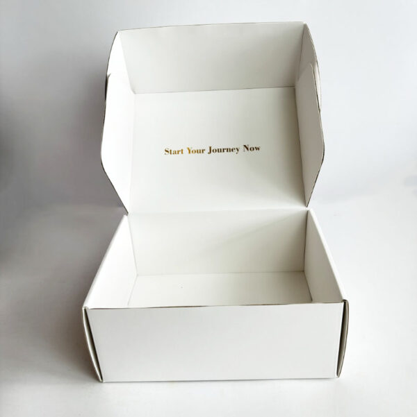 Customized Colored Mailer Boxes for Clothes Print Fold Cardboard Carton Shipping for Skin Care Products Packing Box - 画像 3