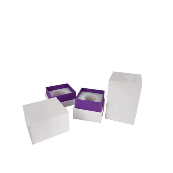 Professional New Design Lid and Base Box Cosmetics Perfume Luxury Small Paper Box - 画像 2