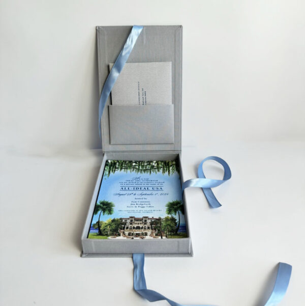 Custom Luxury Elegant Cardboard Fold Clamshell Gift Box With Rope Handle for Clothing Shoes Hair Gift Box - 画像 6