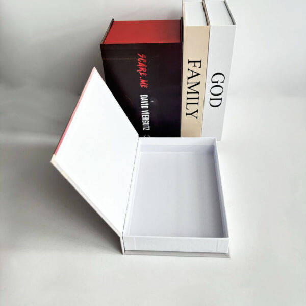 High Quality Custom Modern Luxury Brand Table Home Decor Book Decoration Faux Books Box - Imagem 4