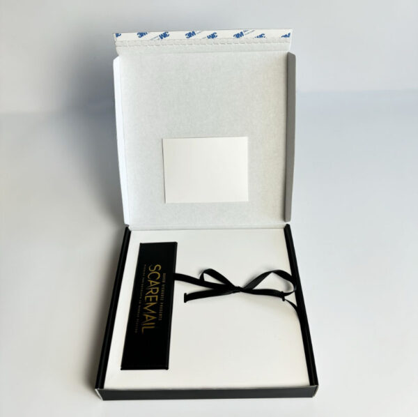 Custom Corrugated Cardboard Paper Packaging Tear Strip Printed Self Sealing Mailer Shipping Gift Box With Logo