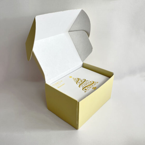Custom Corrugated Cardboard Paper Packaging Tear Strip Printed Self Sealing Mailer Shipping Gift Box With Logo - 画像 3
