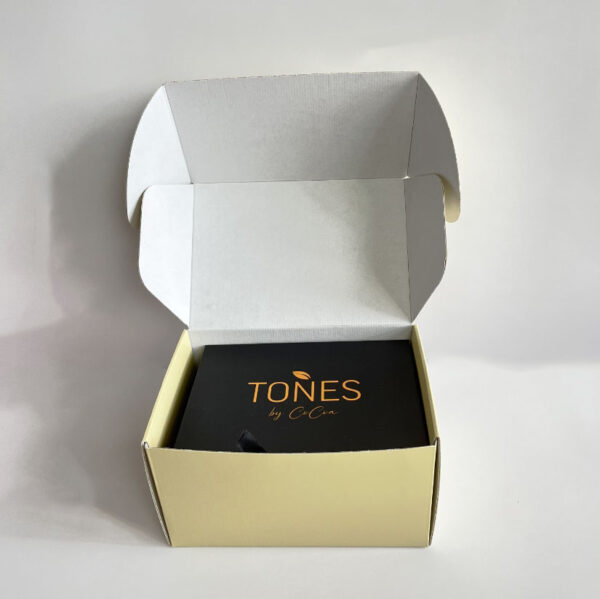 Custom Corrugated Cardboard Paper Packaging Tear Strip Printed Self Sealing Mailer Shipping Gift Box With Logo - 画像 4