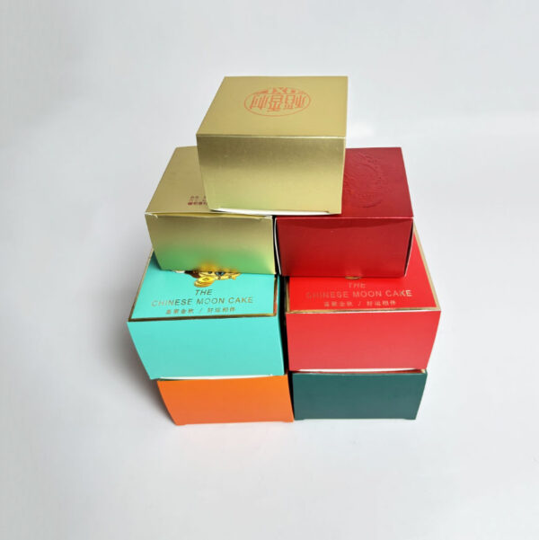 Custom logo Cookie Bakery Food Containers pink Pastry Packaging Box Paper Donut Box - Bild 5