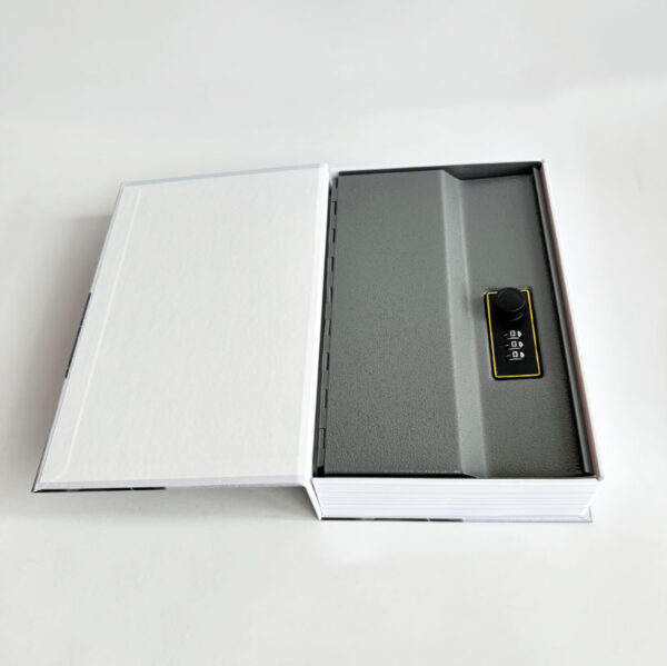 Custom Logo Portable Hidden Stash Secret Money Gun Safe Storage Dictionary Book Safe Box - Image 2