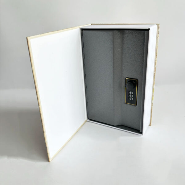 Portable Smart Deposit Key Dictionary Combination Secure Key Lock Box Book Safe Book Box - 画像 2