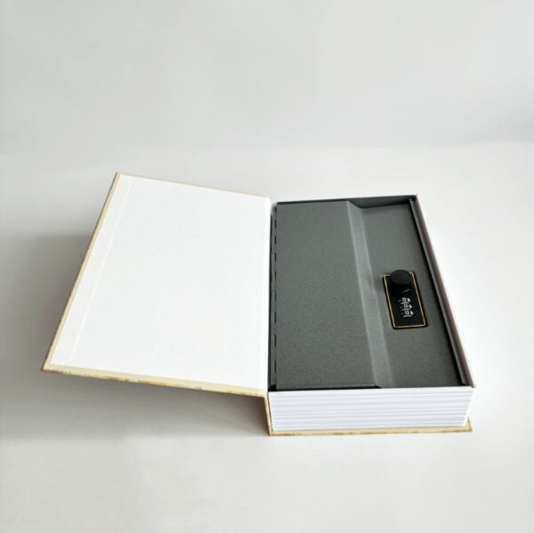 Portable Smart Deposit Key Dictionary Combination Secure Key Lock Box Book Safe Book Box - 画像 5
