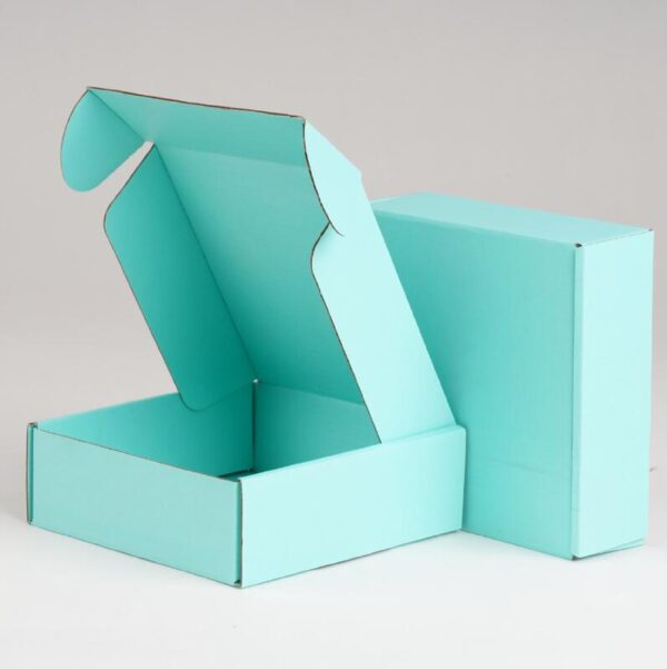 Wholesale Custom Design Clothes Packing Box Print Full Color Corrugated Mailing Box - 画像 4