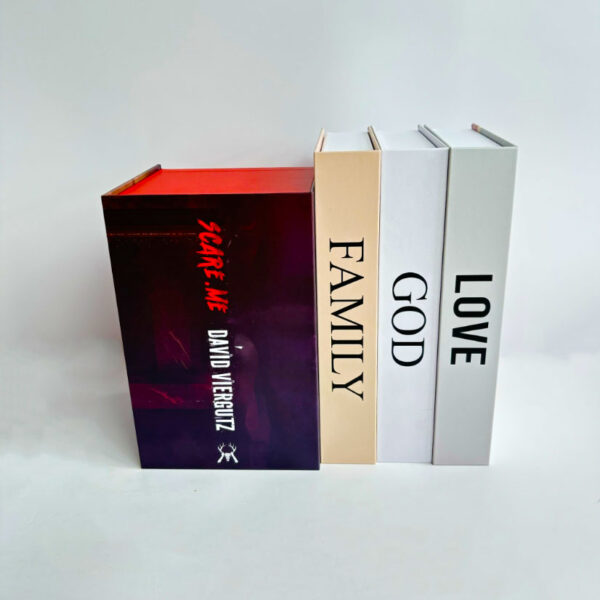 Custom Fashion Magnetism Book Shaped Gift Packaging Box/decorative Book Shaped Cardboard Gift Display Box - 画像 5