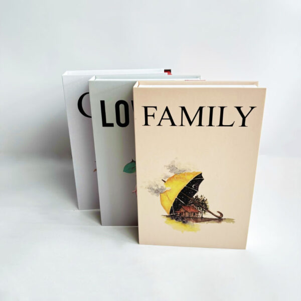 Custom Luxury Magnetism Faux Decorate Book Fake Decor Designer Book Decor Book Box - 画像 5
