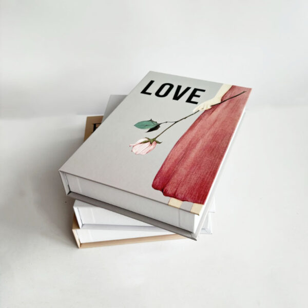 Modern Style Custom Fancy Book Box Magnetism Decorative Foldable Faux Books for Decorating - 画像 3