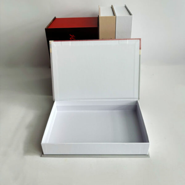Modern Style Custom Fancy Book Box Magnetism Decorative Foldable Faux Books for Decorating - 画像 5