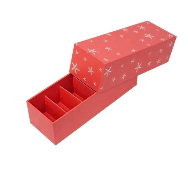 Custom Macaron Packing Box Beautifully Packaged Wedding Party Cake Storage Biscuit Paper Box - Image 3