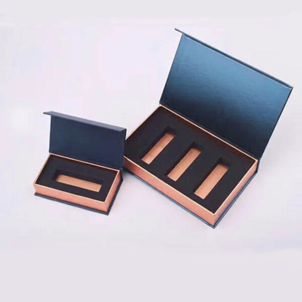 High Qualite Gift Box Silver Foil Paper Perfume Box Packaging Custom Perfume Bottle Case - 画像 2