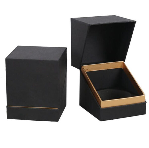 High Qualite Gift Box Silver Foil Paper Perfume Box Packaging Custom Perfume Bottle Case - 画像 5