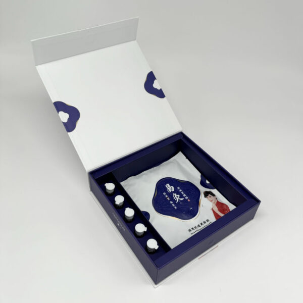Customized Unique Gift Box Cardboard Lid and Base Box Sponge Tray Black Magic Wand Box - 画像 4