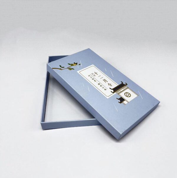 Customized Unique Gift Box Cardboard Lid and Base Box Sponge Tray Black Magic Wand Box - 画像 6