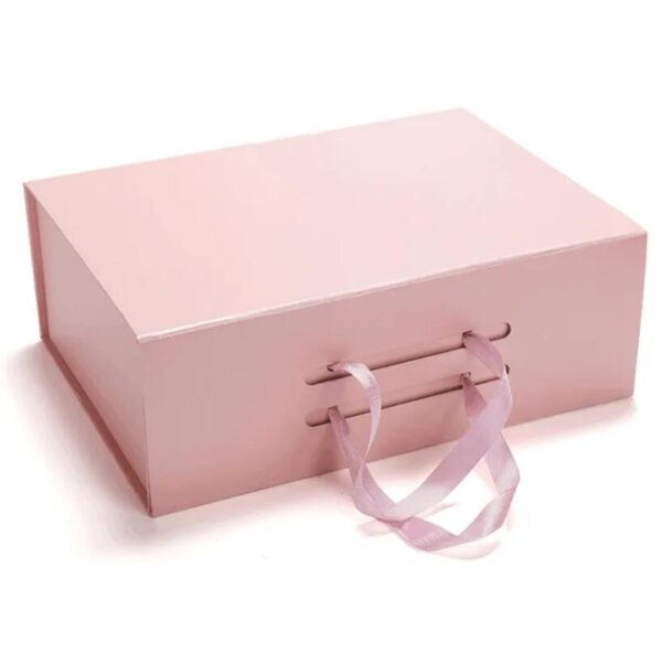 Custom   Folding Magnetic Closure Rigid Cardboard Printed Hat/baseball Cap Gift Card Foldable Paper Packing Box - 画像 4