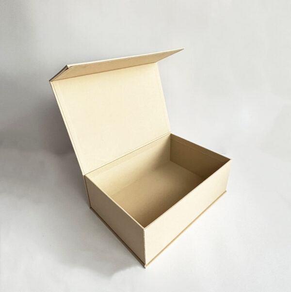 Linen Cardboard Gift Box Large Luxury Garment Apparel Clothing Packaging Box Eco Custom Logo Magnetic Close Folding Paper Box - Bild 3