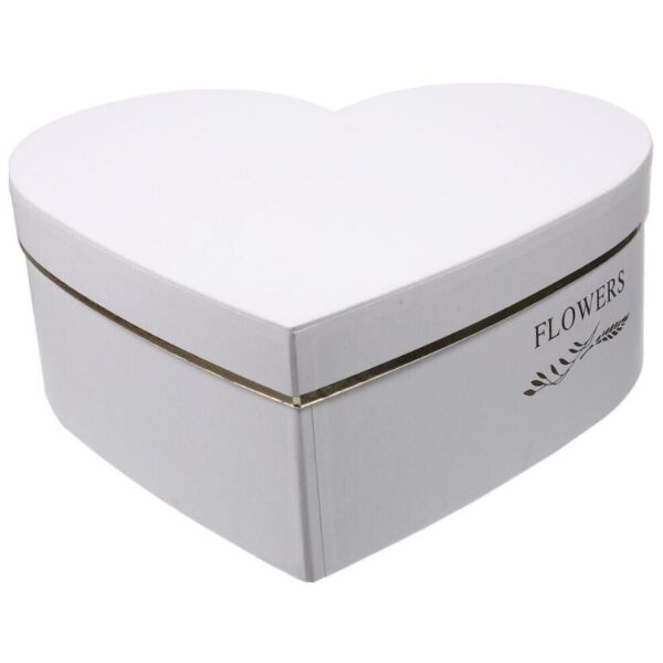 Heart Shaped Boxes for Roses Romantic Present Gift Valentine Custom Design Own Big Set Wedding Paper Packaging - Image 4