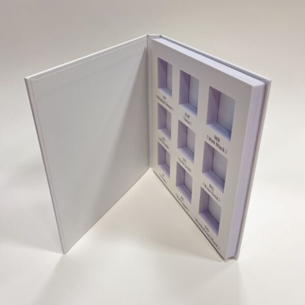 Custom Exquisite Black Perfume Cosmetic Packaging Boxes Gift Set Advent Calendar Box - 画像 3