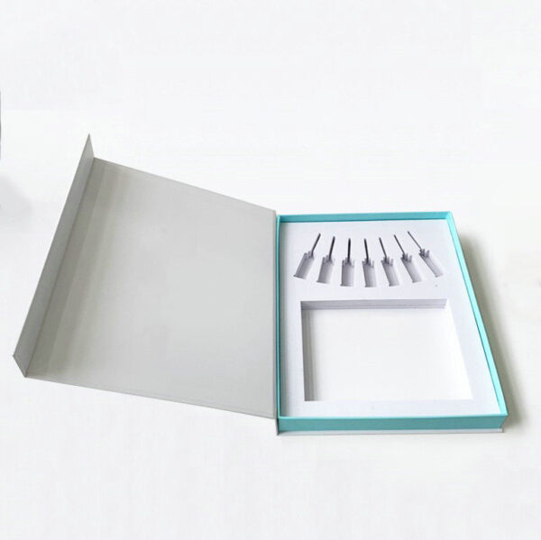 Custom Exquisite Black Perfume Cosmetic Packaging Boxes Gift Set Advent Calendar Box - 画像 4