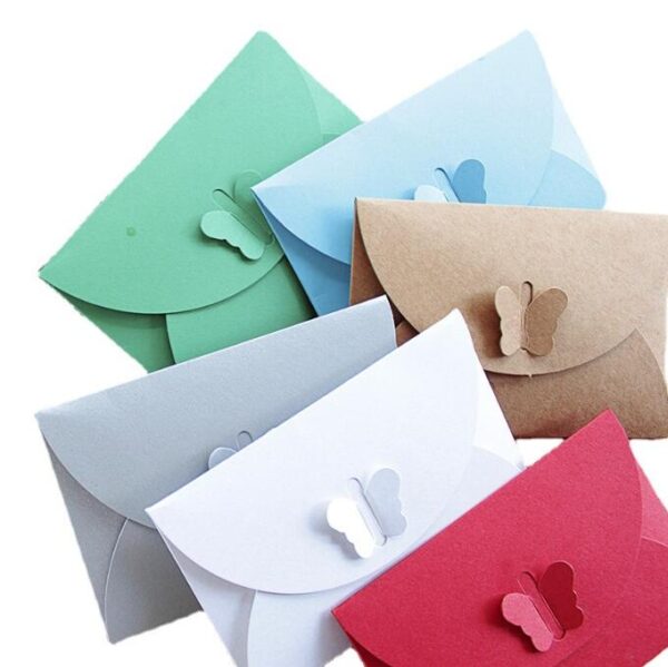 Custom Luxury Exquisite Greeting Card Gift Wedding Green Envelope with Logo Printing - 画像 5