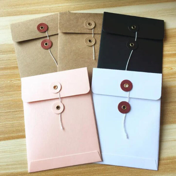 Custom Luxury Exquisite Greeting Card Gift Wedding Green Envelope with Logo Printing - 画像 6