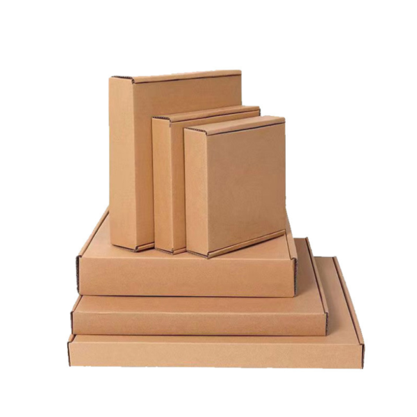 Low MOQ Custom Printing logo Cosmetic Corrugated Packaging Recycle Mailer Paper Box Airplane Shipping Box - 画像 2